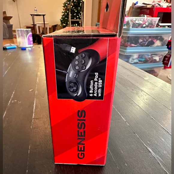 NEW & UNOPENED - GENESIS 6 Button Arcade Pad with USB - Picture 2 of 6